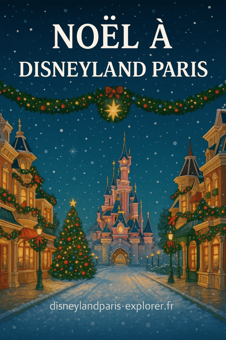 noel feerique disneyland paris illuminations