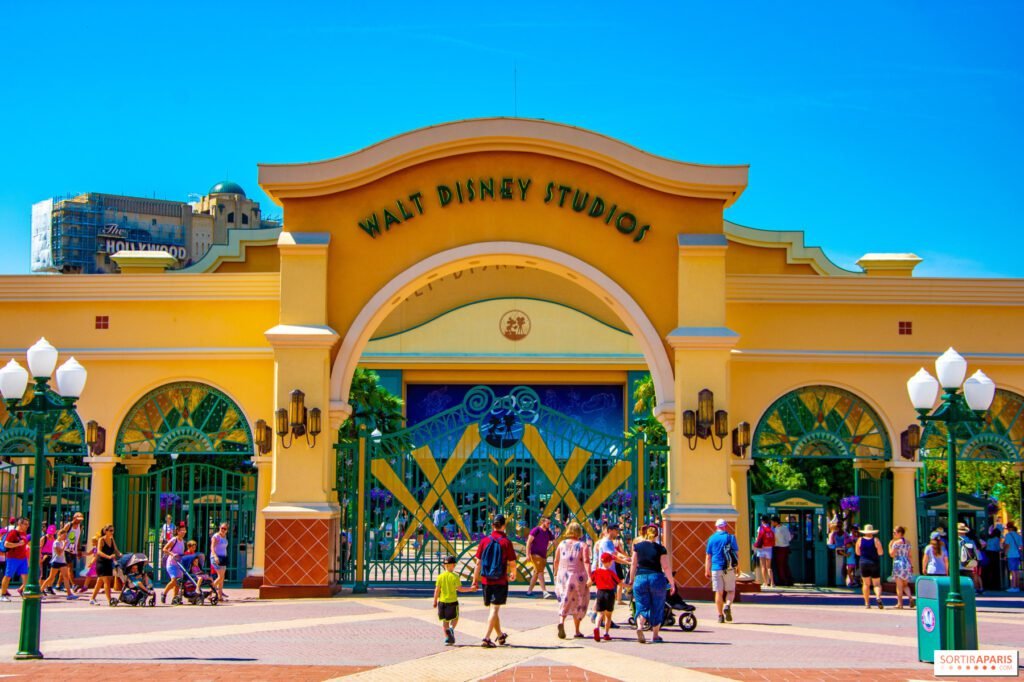 Entrée du Parc Walt Disney Studios à marne la vallee
