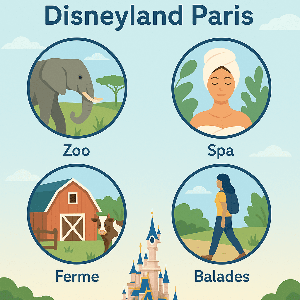 infographie activites calmes disney