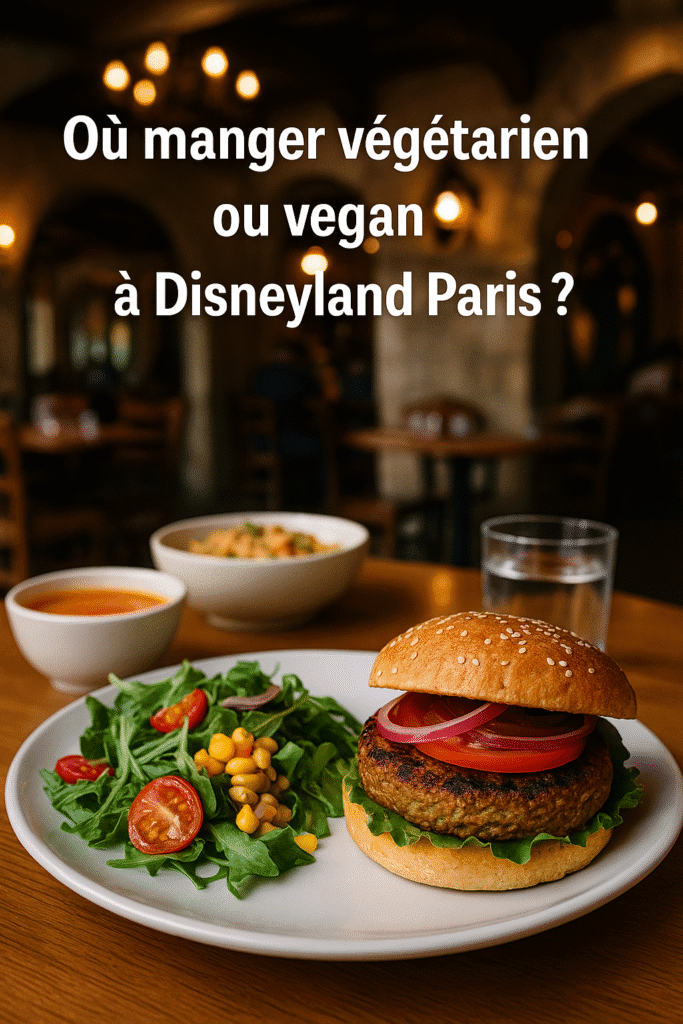 Plats végétariens et vegan à Disneyland Paris