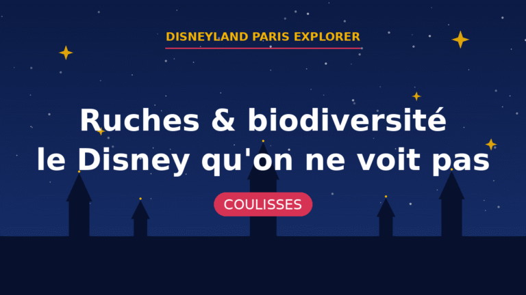 Ruches & biodiversité – le Disney qu'on ne voit pas | Disneyland Paris