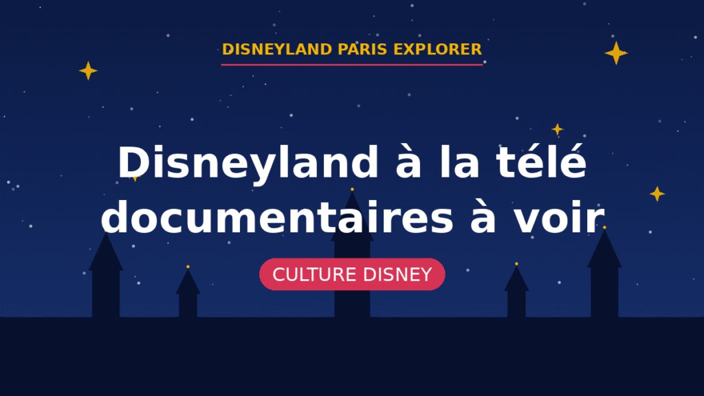 Disneyland à la télé – documentaires à voir | Disneyland Paris