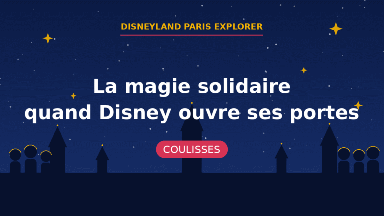 La magie solidaire – quand Disney ouvre ses portes | Disneyland Paris