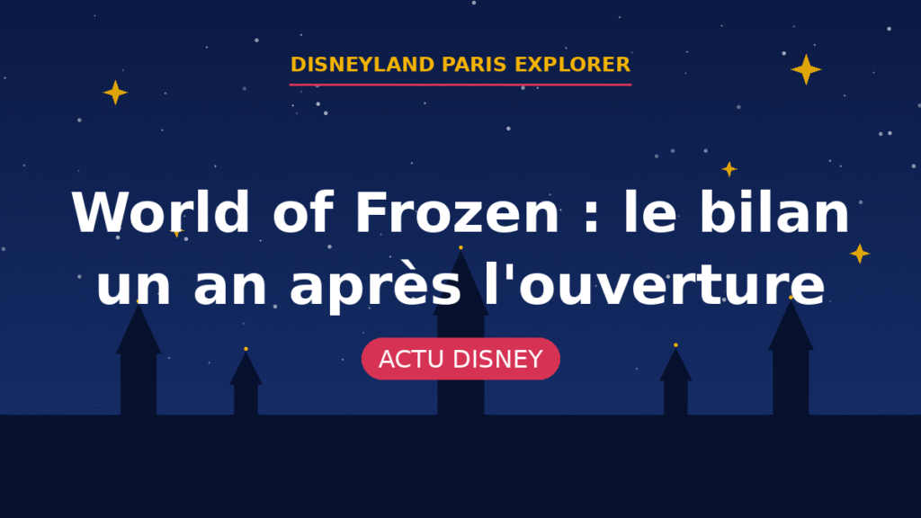 World of Frozen : le bilan – un an après l'ouverture | Disneyland Paris