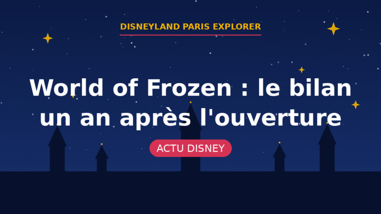 World of Frozen : le bilan – un an après l'ouverture | Disneyland Paris